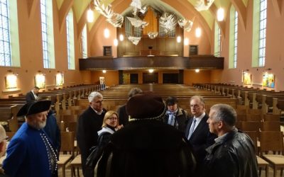 Ministerpräsident Haseloff besucht Lutherkriche Halle