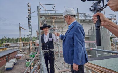 Richtfest für den Campus Handwerk in Halle